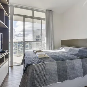 Apartamento Flat Com Wifi Ao Lado Da Ponte Estaiada Sp, São Paulo